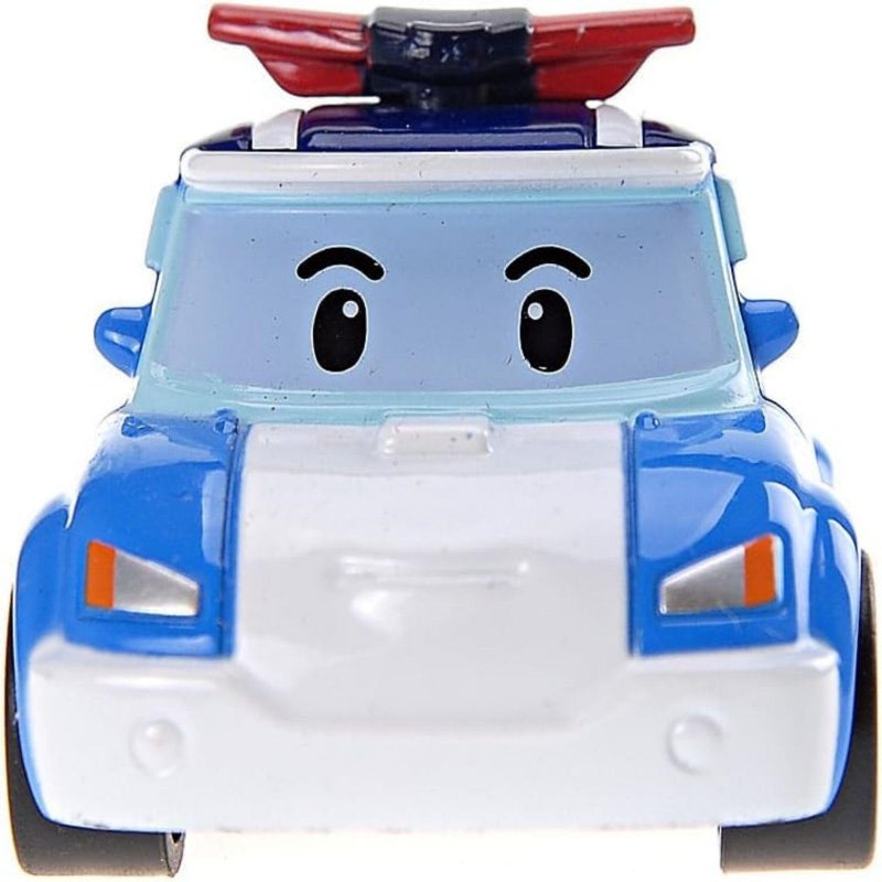 روبوكار بولي Robocar Poli Toys Poli DIE-CAST لعبة معدنية سيارات الشرطة ألعاب السيارات طفل صغير الكرتون سيارة الطوارئ Playset سيارات الإنقاذ اللعب هدية اللعب لعمر 1-5 بنين بنات - Image 4